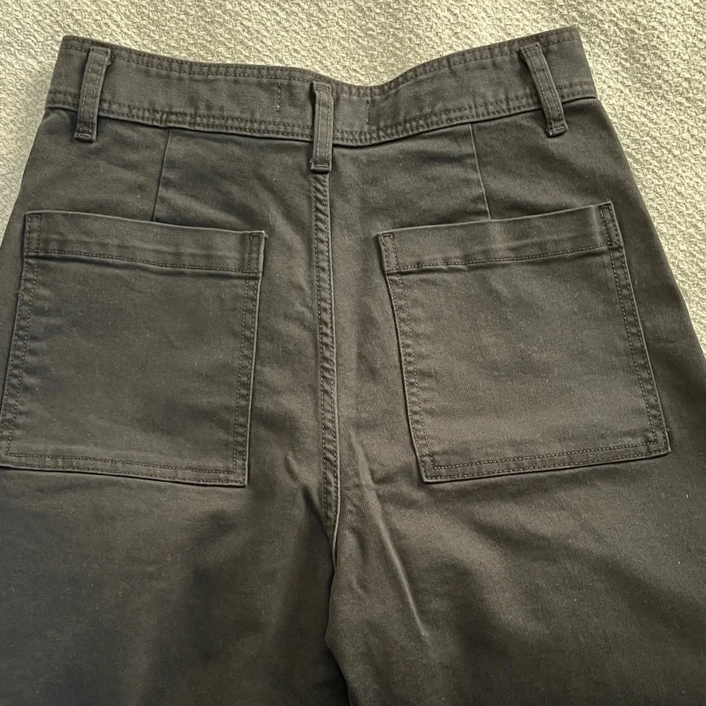 NWOT Zara Black Wide Leg Pants - Picture 6 of 6